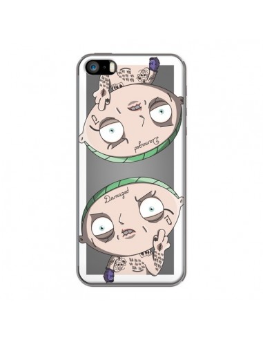 Coque iPhone 5/5S et SE Stewie Joker Suicide Squad Double - Mikadololo