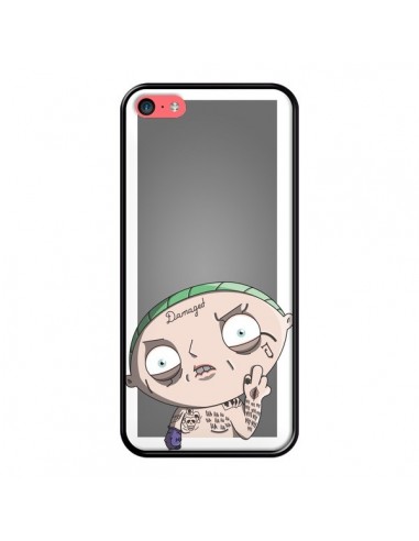 Coque iPhone 5C Stewie Joker Suicide Squad - Mikadololo