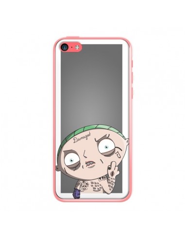 Coque iPhone 5C Stewie Joker Suicide Squad - Mikadololo