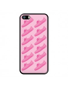 Coque iPhone 5/5S et SE Pink Rose Vans Chaussures -...