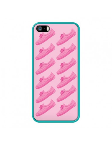Coque iPhone 5/5S et SE Pink Rose Vans Chaussures - Mikadololo