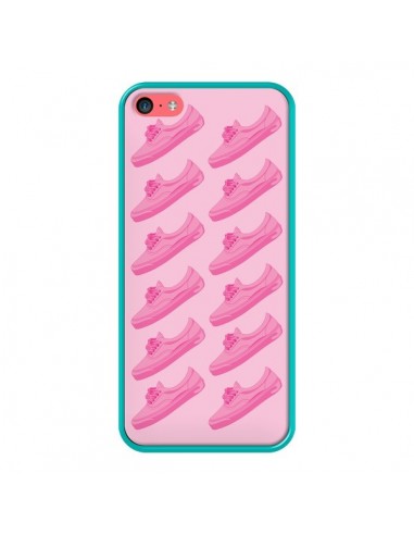 Coque iPhone 5C Pink Rose Vans Chaussures - Mikadololo