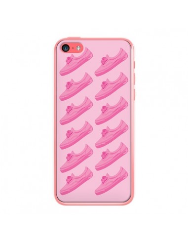 Coque iPhone 5C Pink Rose Vans Chaussures - Mikadololo