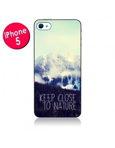 Coque Keep close to nature pour iPhone 5 - Sylvia Cook