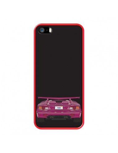 Coque iPhone 5/5S et SE Yamborhini Voiture - Mikadololo