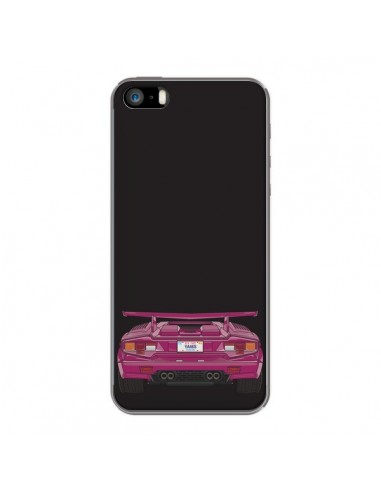 Coque iPhone 5/5S et SE Yamborhini Voiture - Mikadololo