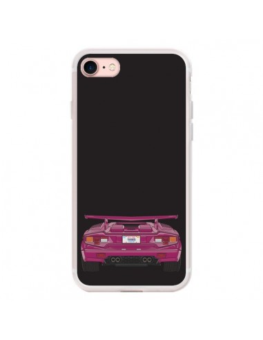 Coque iPhone 7/8 et SE 2020 Yamborhini Voiture - Mikadololo