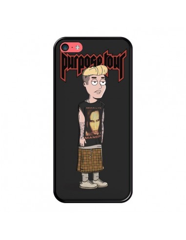 Coque iPhone 5C Bieber Purpose Tour Manson - Mikadololo