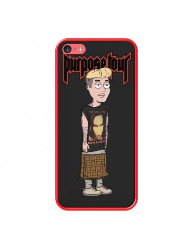 Coque iPhone 5C Bieber Purpose Tour Manson - Mikadololo