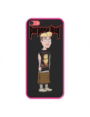 Coque iPhone 5C Bieber Purpose Tour Manson - Mikadololo