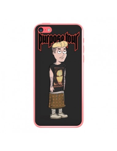 Coque iPhone 5C Bieber Purpose Tour Manson - Mikadololo