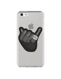 Coque iPhone 5C OVO Ring bague Transparente - Mikadololo 2