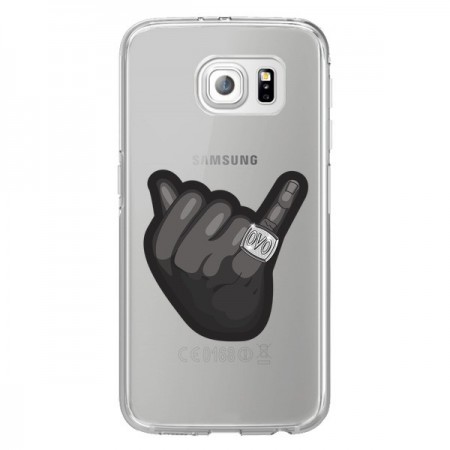 Coque OVO Ring bague Transparente pour Samsung Galaxy S7 Edge - Mikadololo