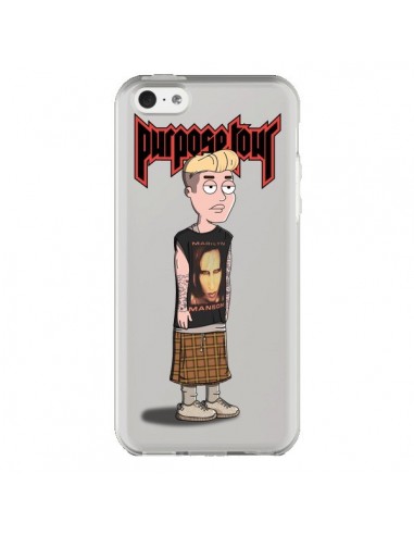 Coque iPhone 5C Bieber Marilyn Manson Fan...