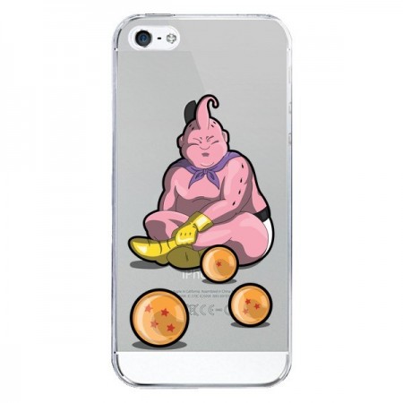 Coque iPhone 5/5S et SE Buu Dragon Ball Z Transparente - Mikadololo