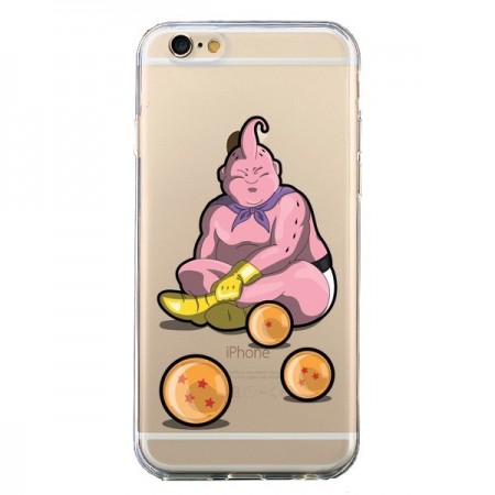 Coque iPhone 6 et 6S Buu Dragon Ball Z Transparente - Mikadololo
