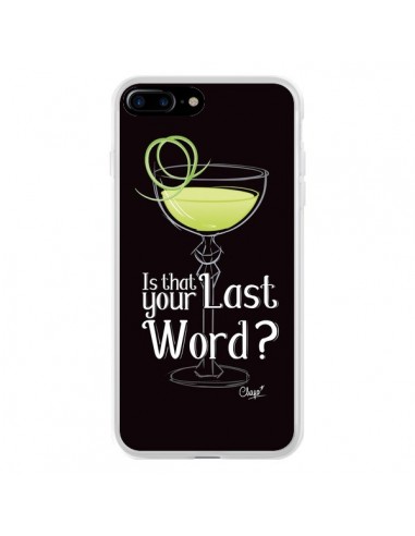 Coque iPhone 7 Plus et 8 Plus Is that your Last Word Cocktail Barman - Chapo