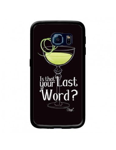 Coque Is that your Last Word Cocktail Barman pour Samsung Galaxy S6 Edge - Chapo