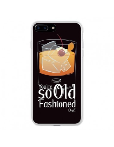 Coque iPhone 7 Plus et 8 Plus You're so old fashioned Cocktail Barman - Chapo