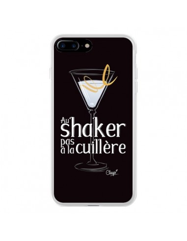 Coque iPhone 7 Plus et 8 Plus Au shaker pas à la cuillère Cocktail Barman - Chapo
