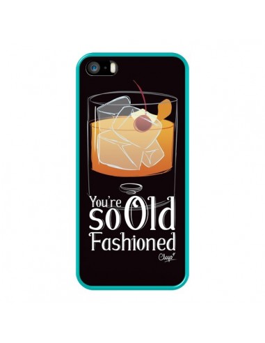 Coque iPhone 5/5S et SE You're so old fashioned Cocktail Barman - Chapo