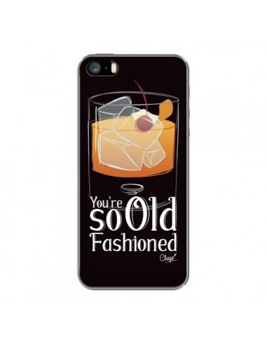 Coque iPhone 5/5S et SE You're so old fashioned Cocktail Barman - Chapo