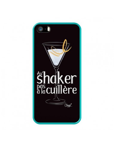 Coque iPhone 5/5S et SE Au shaker pas à la cuillère Cocktail Barman - Chapo