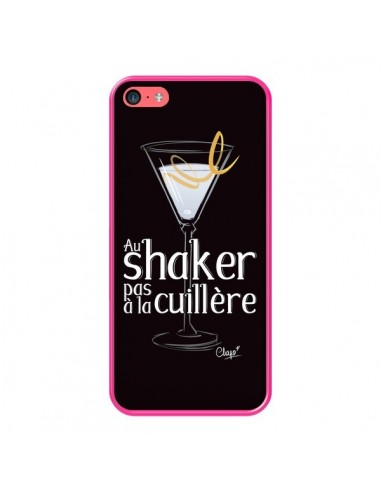 Coque iPhone 5C Au shaker pas à la cuillère Cocktail Barman - Chapo