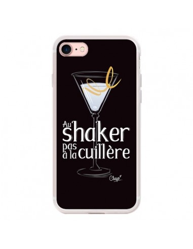 Coque iPhone 7/8 et SE 2020 Au shaker pas à la cuillère Cocktail Barman - Chapo