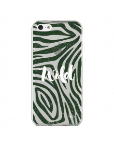 Coque iPhone 5C Wild Zebre Jungle Transparente - Lolo Santo