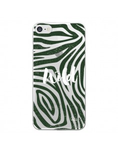 Coque iPhone 7/8 et SE 2020 Wild Zebre Jungle...