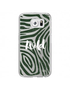 Coque Wild Zebre Jungle Transparente pour Samsung Galaxy...