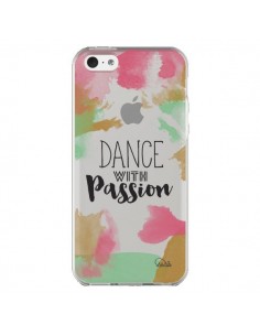 Coque iPhone 5C Dance With Passion Transparente - Lolo Santo