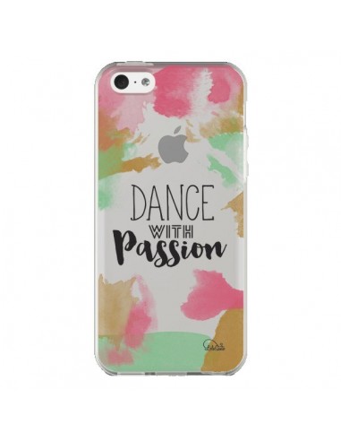 Coque iPhone 5C Dance With Passion Transparente - Lolo Santo