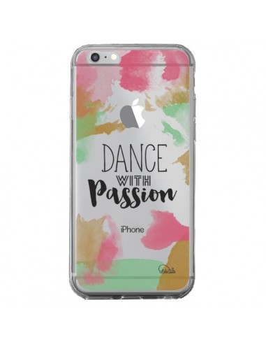 Coque iPhone 6 Plus et 6S Plus Dance With Passion Transparente - Lolo Santo