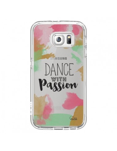 Coque Dance With Passion Transparente pour Samsung Galaxy S6 - Lolo Santo