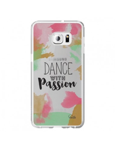 Coque Dance With Passion Transparente pour Samsung Galaxy S6 Edge Plus - Lolo Santo