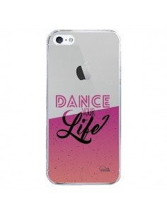 Coque iPhone 5/5S et SE Dance Your Life Transparente -...