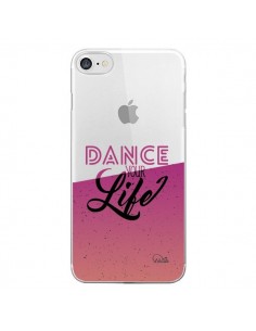 Coque iPhone 7/8 et SE 2020 Dance Your Life Transparente...
