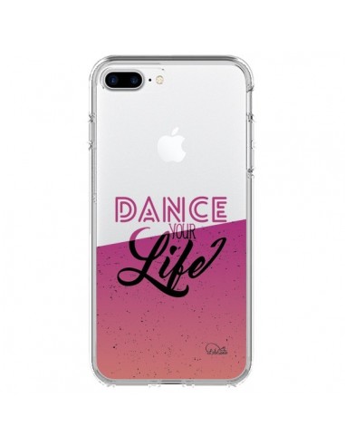 Coque iPhone 7 Plus et 8 Plus Dance Your Life Transparente - Lolo Santo