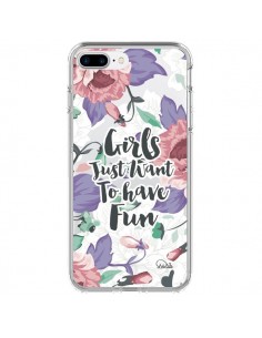 Coque iPhone 7 Plus et 8 Plus Girls Fun Transparente -...