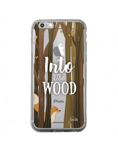 Coque iPhone 6 Plus et 6S Plus Into The Wild Renard Bois...