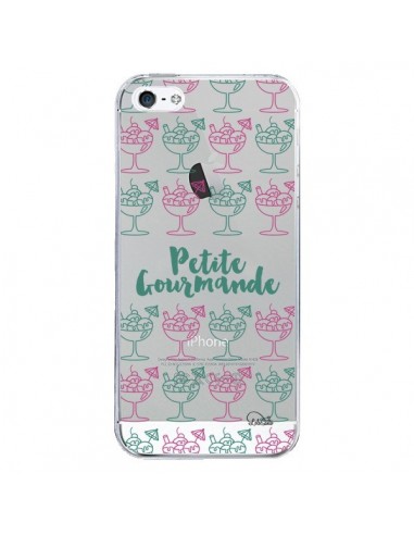 Coque iPhone 5/5S et SE Petite Gourmande Glaces Ete Transparente - Lolo Santo