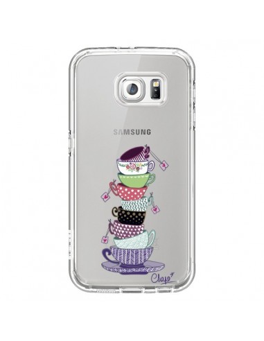 Coque Tasses de The Transparente pour Samsung Galaxy S7 - Chapo