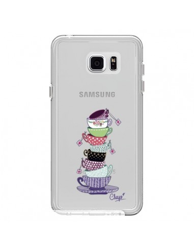 Coque Tasses de The Transparente pour Samsung Galaxy Note 5 - Chapo