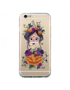 Coque iPhone 6 et 6S Femme Closed Eyes Santa Muerte...