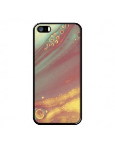 Coque iPhone 5/5S et SE Cold Water Galaxy - Eleaxart