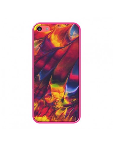 Coque iPhone 5C Explosion Galaxy - Eleaxart