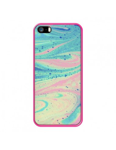 Coque iPhone 5/5S et SE Jade Galaxy - Eleaxart