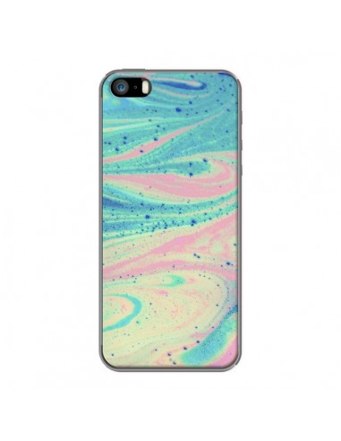 Coque iPhone 5/5S et SE Jade Galaxy - Eleaxart